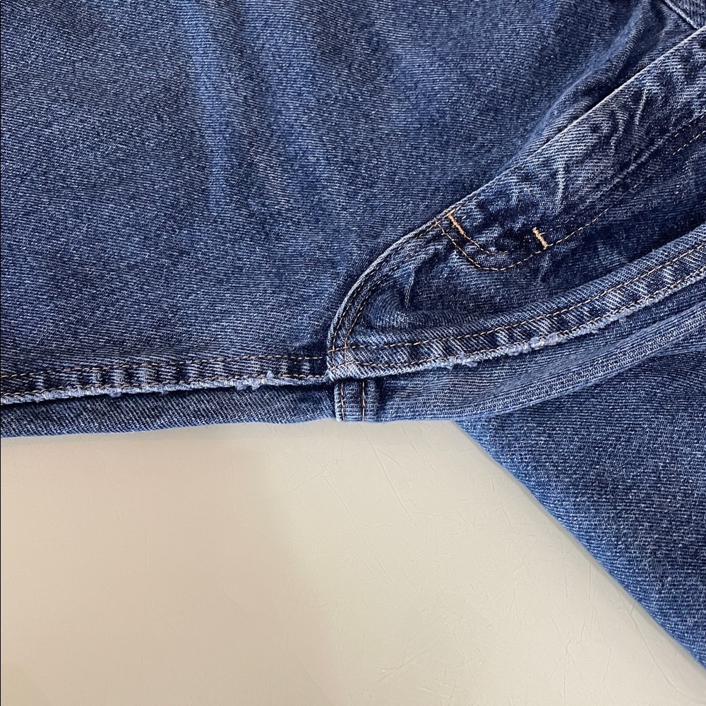 Wrangler Dark Blue Regular Fit Jeans - Picture 6 of 14